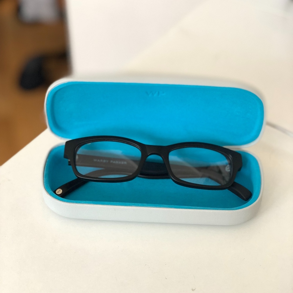 Warby Parker Zagg 101 Unisex Black RX Eyeglasses